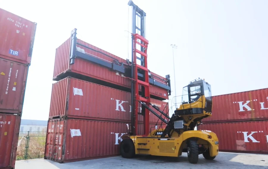 SANY electric container handler SDCE90K7 series product introduction