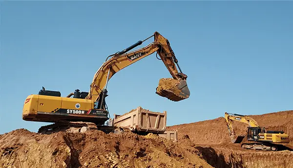 SANY Large Excavators - Powerful, Speedy & Fuel Efficient