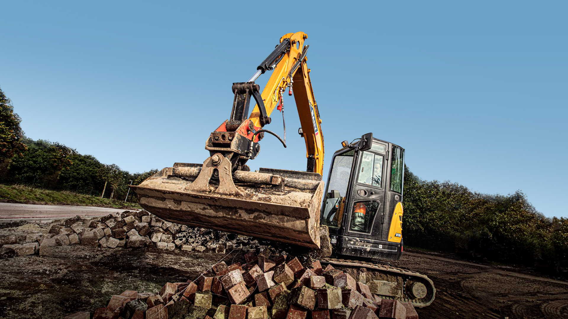 SANY SY485H 1:26スケール掘削機 SANY SY485H 1:26スケール掘削機