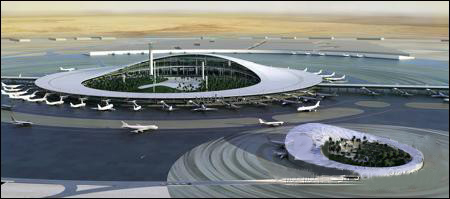 SANY crane machines at King Abdulaziz International Airport SANY crane machines at King Abdulaziz International Airport