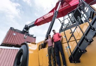 SANY reachstacker at port of Jacksonville, Florida SANY reachstacker at port of Jacksonville, Florida