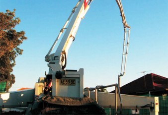 SANY concrete pump in municipal project in Sydney