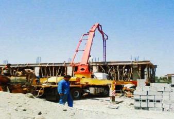 SANY concrete pump in Project Phase1 of Defence Housing Authority, Islamabad-Rawalpindi in Pakistan 
