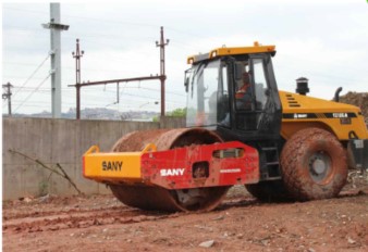 SANY road rollers in the Sao Paulo Ring Expressway project in Brazil