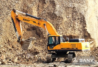 SANY diggers in Zambia’s copper mine