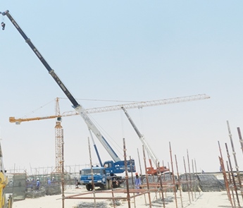 SANY supplies 46 crane machines for Khafji port project in Saudi Arabia
