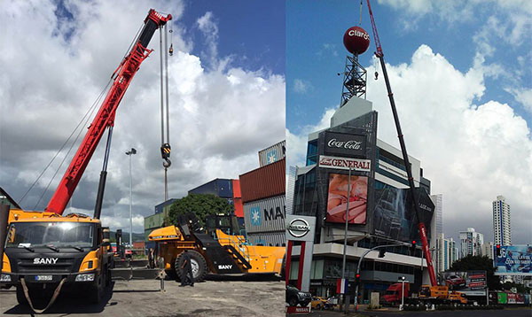 SANY STC500 Truck Cranes in left and Panama right.jpg SANY STC500 Truck Cranes in left and Panama right.jpg