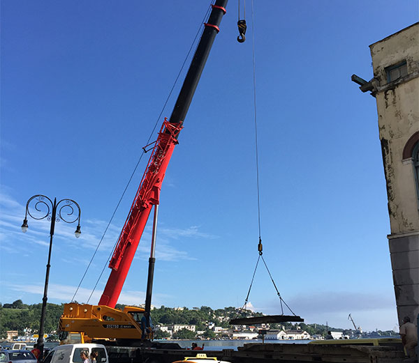SANY STC750 Truck Crane in Wharf.jpg SANY STC750 Truck Crane in Wharf.jpg