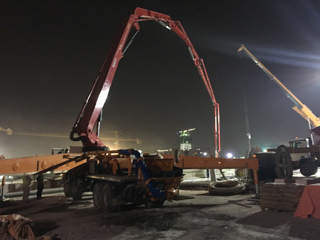 SANY concrete pump in Doha.jpg SANY concrete pump in Doha.jpg