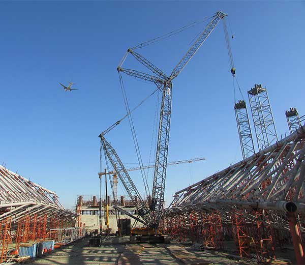 SANY 650T CRAWLER CRANE IN ALGERIA BARAKI STADIUM.jpg SANY 650T CRAWLER CRANE IN ALGERIA BARAKI STADIUM.jpg