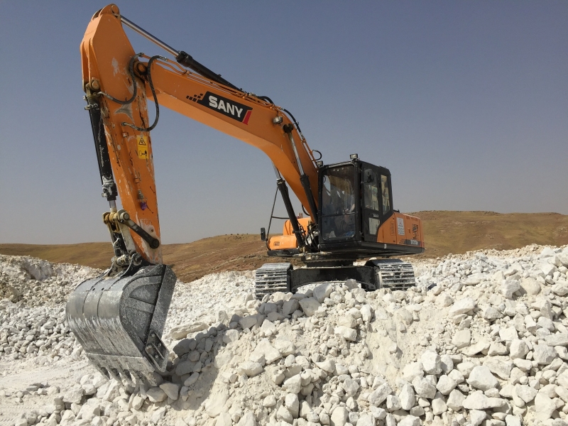SANY SY215C Excavators Construction Projects SANY SY215C Excavators Construction Projects