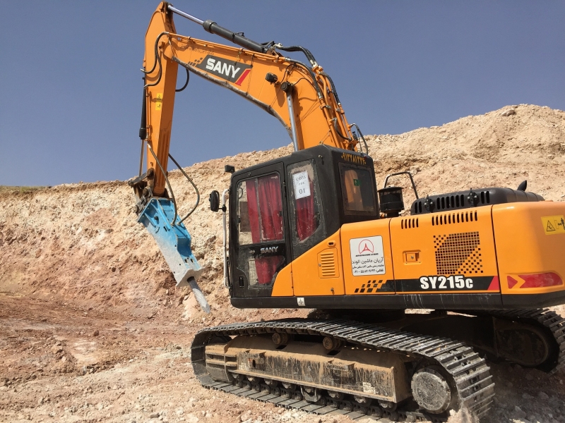SANY SY215C Excavators Construction Projects SANY SY215C Excavators Construction Projects