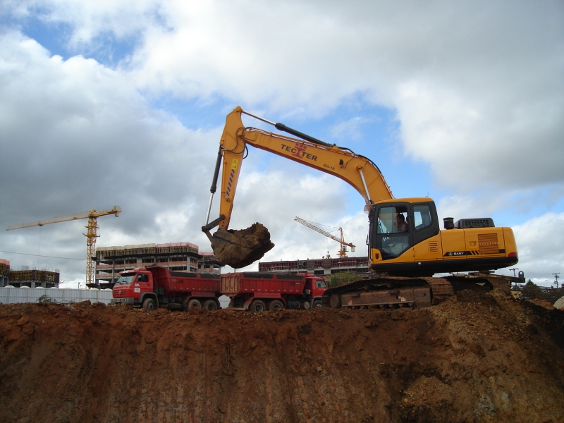 SANY SY215C Excavators Construction Projects SANY SY215C Excavators Construction Projects