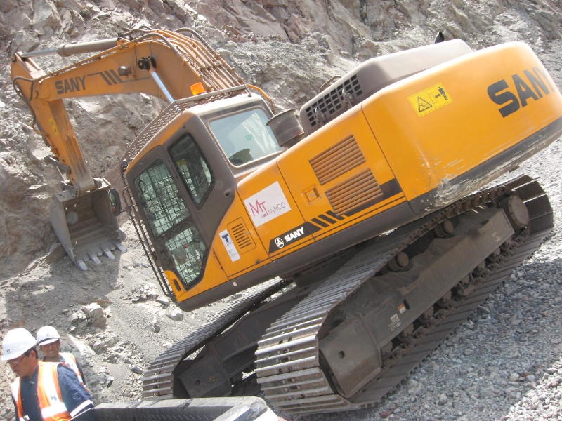 SANY SY365H Excavators Construction Projects