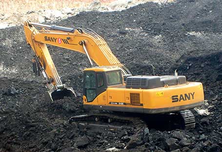 The mining excavators you can't miss