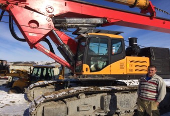 SANY drilling equipment in Caucasus