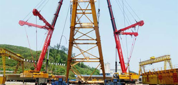 SANY MOBILE CRANES COORDINATE PERFECTLY.jpg