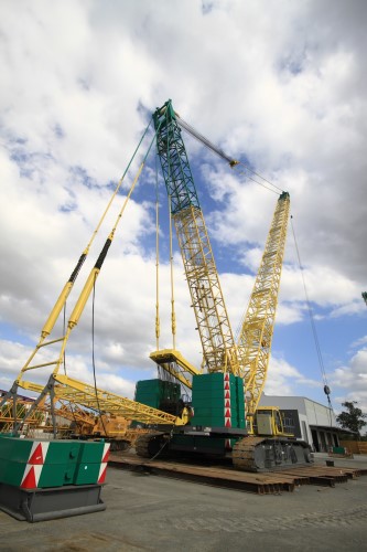SANY SCC8300 crawler crane used in Australia’s largest LNG project SANY SCC8300 crawler crane used in Australia’s largest LNG project