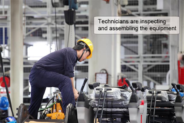 SANY excavator assembly facility- the most beautiful factory in China SANY excavator assembly facility- the most beautiful factory in China
