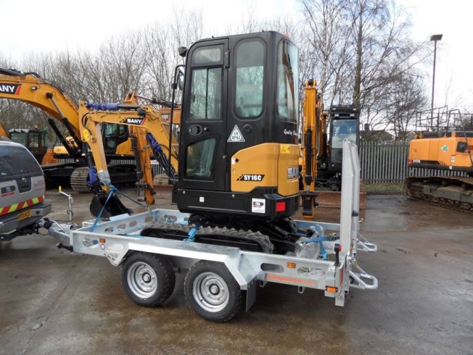 SANY SY16C MINI EXCAVATOR SANY SY16C MINI EXCAVATOR