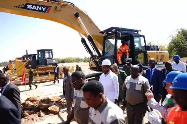 SANY EXCAVATORS PRAISED BY ZAMBIAN PRESIDENT SANY EXCAVATORS PRAISED BY ZAMBIAN PRESIDENT