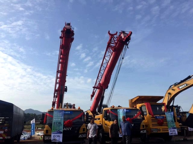SANY machines exhibited at ground-breaking ceremony of Malaysia’s super railway project SANY machines exhibited at ground-breaking ceremony of Malaysia’s super railway project