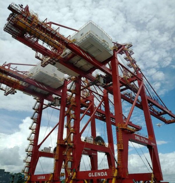 SANY STS Container Gantry Cranes Successfully Delivered to Port of Moin, Costa Rica SANY STS Container Gantry Cranes Successfully Delivered to Port of Moin, Costa Rica