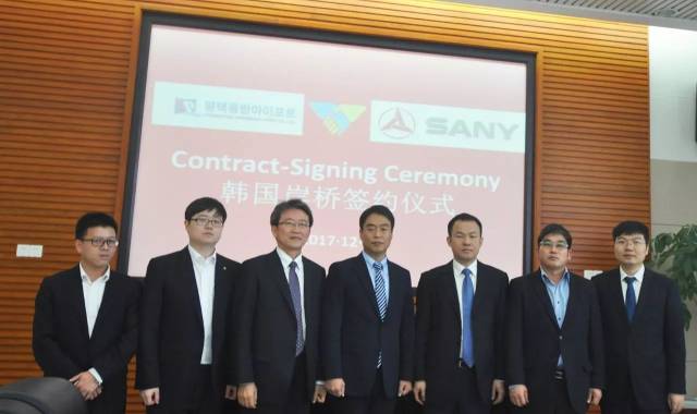 SANY Gantry Quay Cranes Thrust into South Korean Market