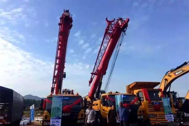 SANY Supports Super Project of “Malaysia's East Coast Rail Link” SANY Supports Super Project of “Malaysia's East Coast Rail Link”