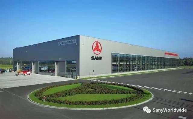 SANY Europe's headquarters in Germany