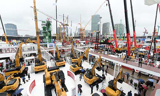 SANY MACHINES AND PARTS AT BAUMA CHINA.jpg
