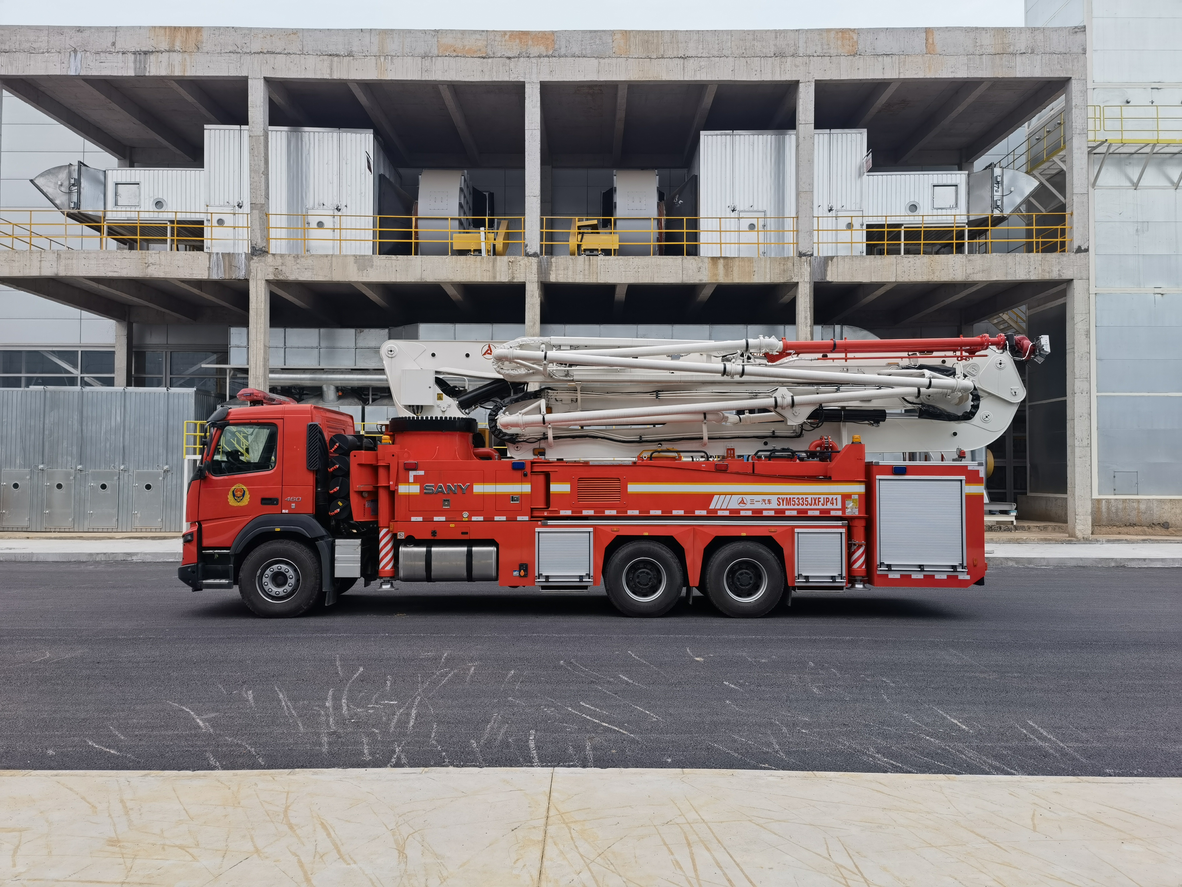 SYM5422JXFJP48 | Long Span Water Tower Fire Truck | Water
