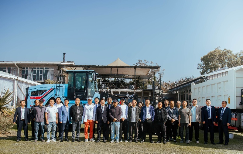 SANY Hosts Electric Product Showcase in Africa and Empowers Local Service Team with Skills Training