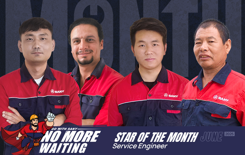 Outstanding in Action: SANY’s June Service Heroes Around the Globe