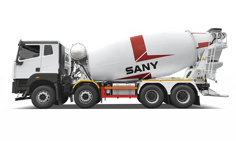 SANY – Camion Toupie Béton ISEE2 Électrique 8x4 – 1/35 – Métal/plastique Bleu – SANYISEETOUPIE