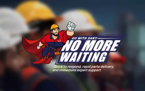  Optez pour SANY, plus besoin d'attente : SANY présente une nouvelle philosophie de service pour améliorer le support mondial