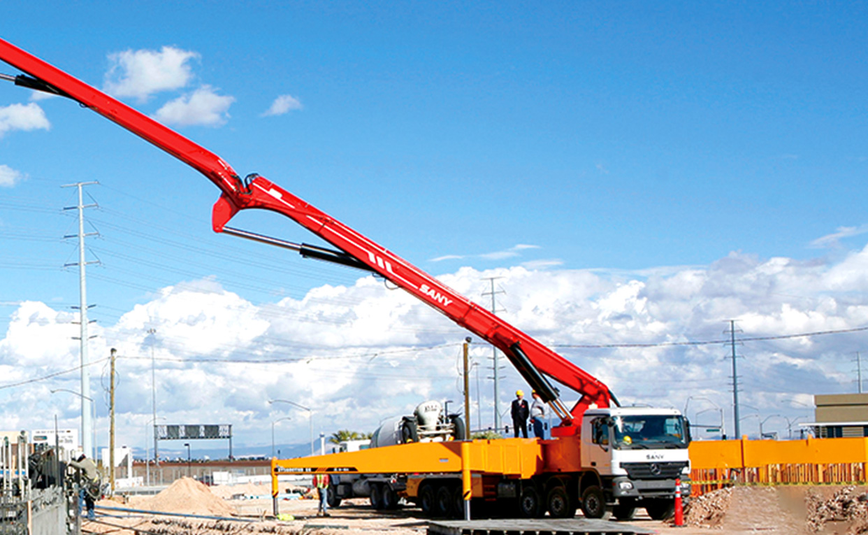 1:50 Sany 86 Metres 86M Concrete Pump Cement truck Construction 9x9 Wheels 1:50 Sany 86 Metres 86M Concrete Pump Cement truck Construction 9x9 Wheels