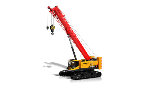 Grue sur chenilles à flèche télescopique ≥55T