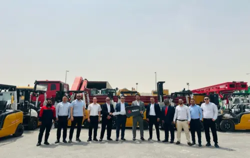 SANY Delivers 40 Electric Forklifts in Qatar, Pioneering Green Logistics in the Middle East