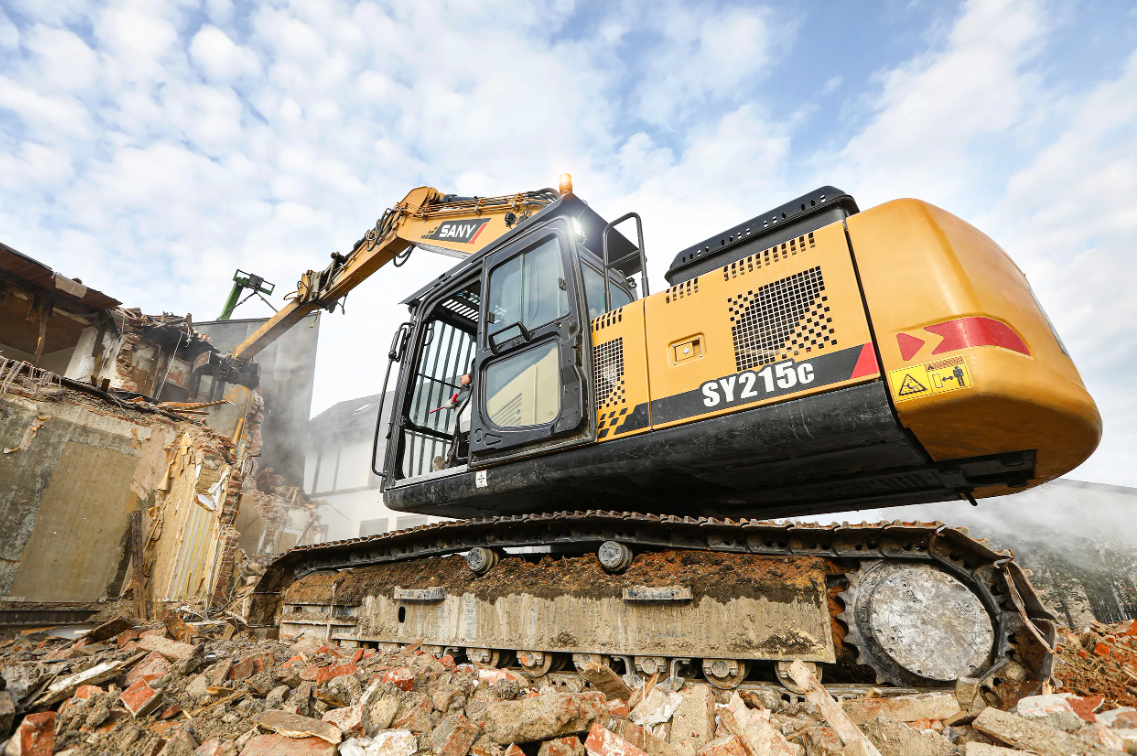 Applicable scenarios for medium excavators