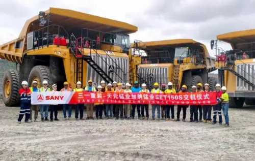 SANY SET150S Accelerates Mining Growth in West Africa