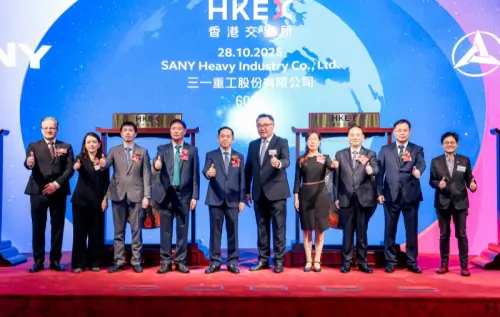 SANY Heavy Industry Lists on Hong Kong Stock Exchange, Marking New Milestone in Global Expansion with “A+H” Dual Listing