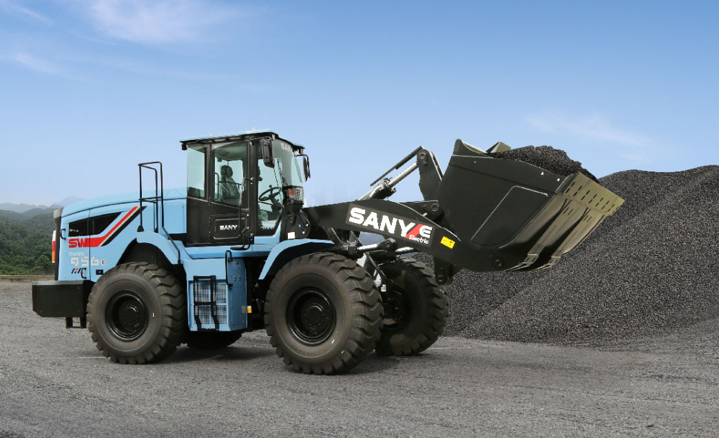 SANY pure electric loader SW956E