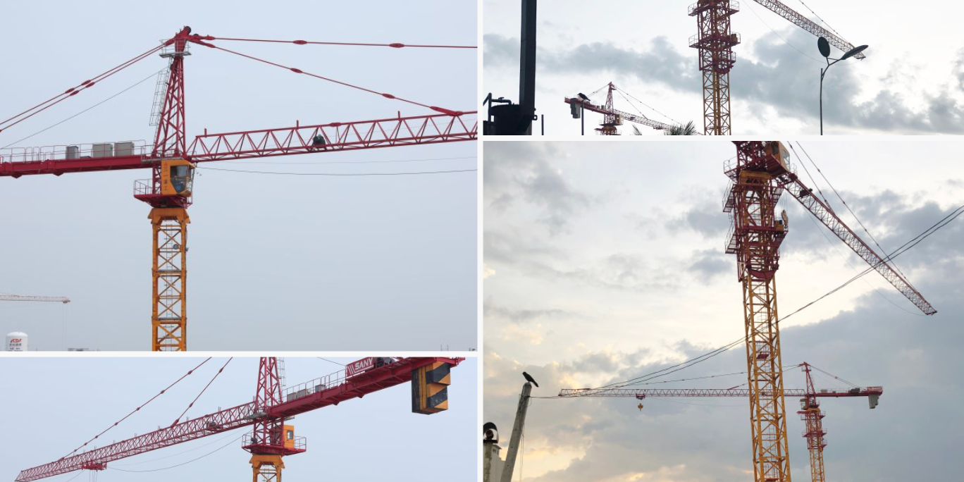 Tower cranes