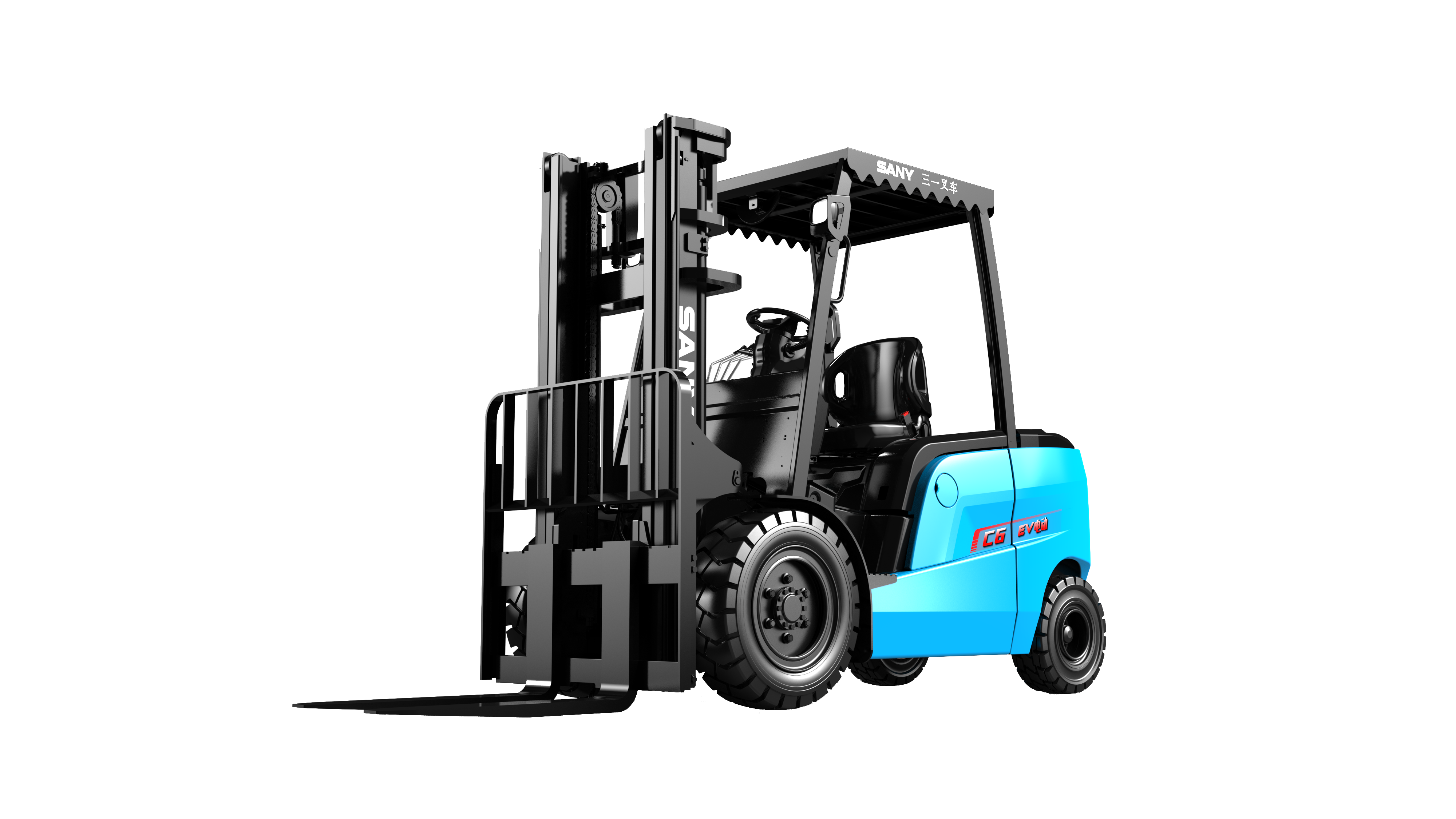 Xe nâng điện SANY SCP30C6, dòng đối trọng dùng pin lithium