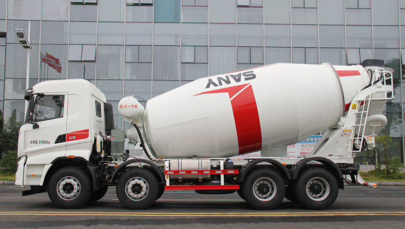 sany concrete mixer truck