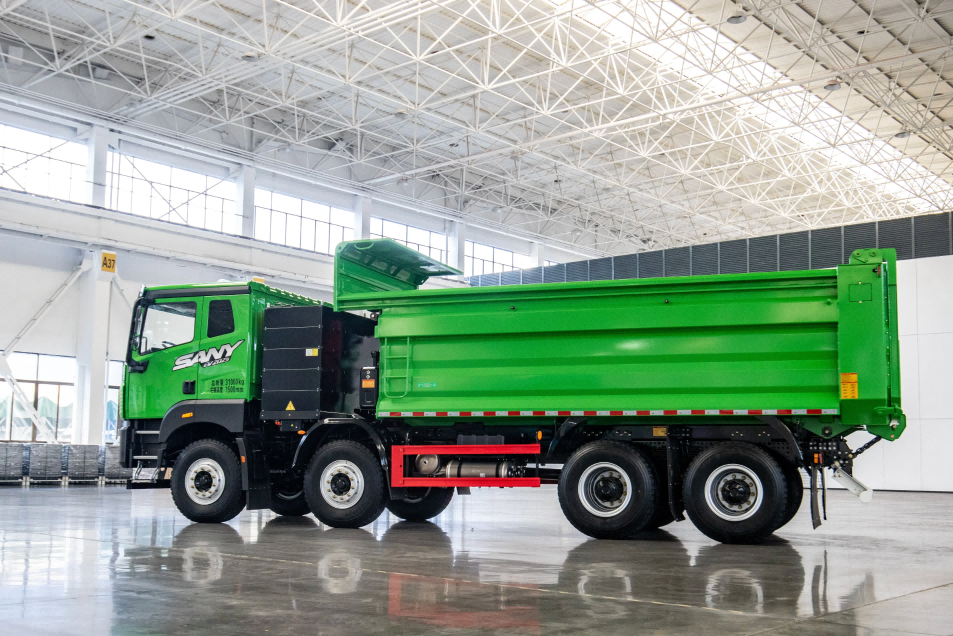SANY dump truck ready for operation