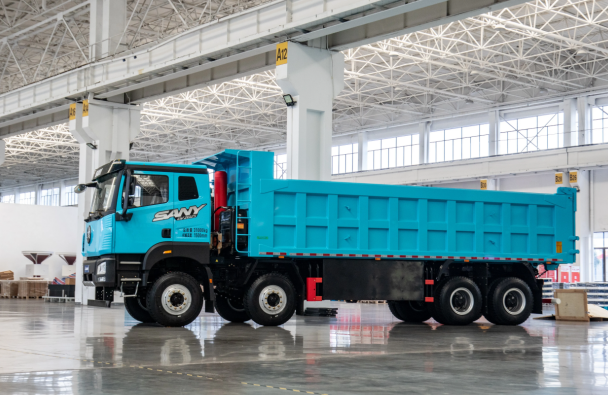 SANY dump truck ready for operation