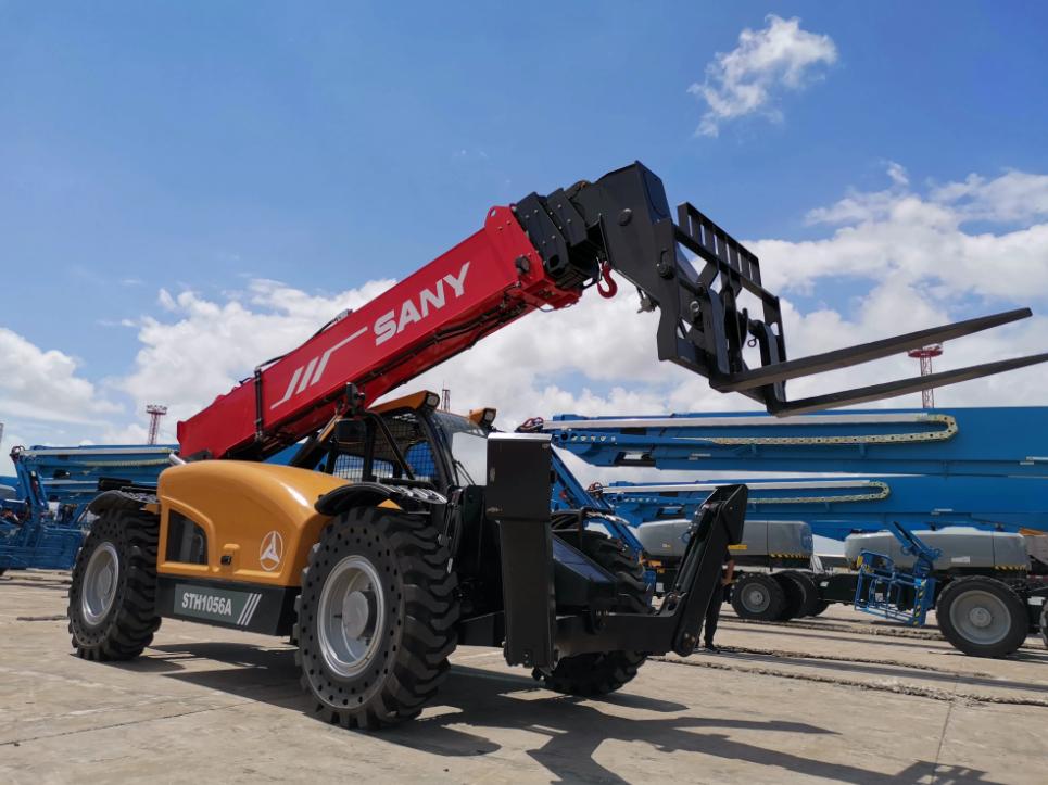 SANY telehandler is ready for construction