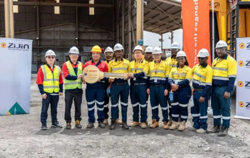 SANY Large-tonnage Mining Trucks Deployed in World-class Gold Mine